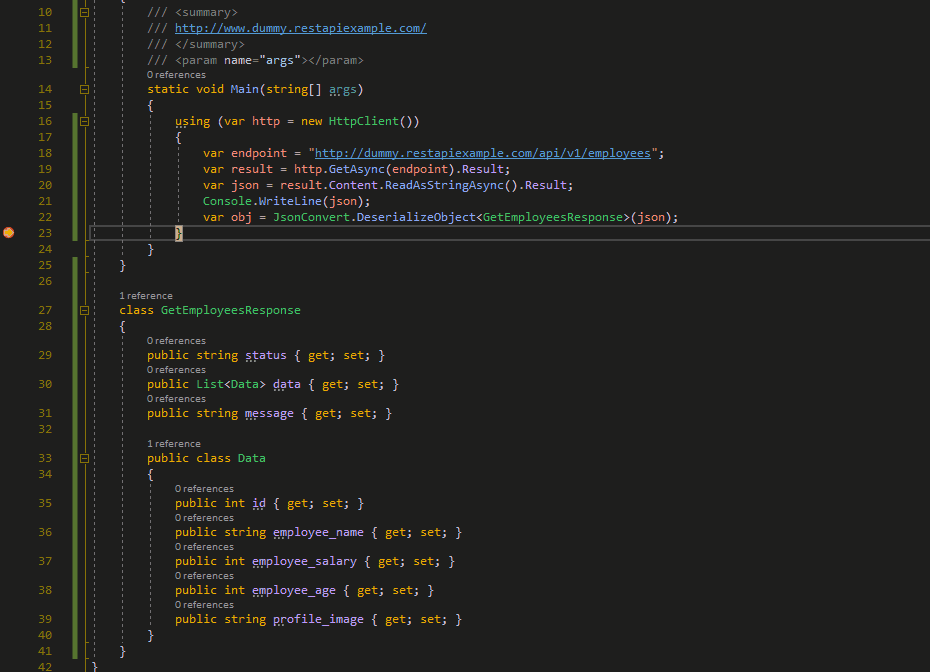 Deserialization in code using Newtonsoft.Json library
